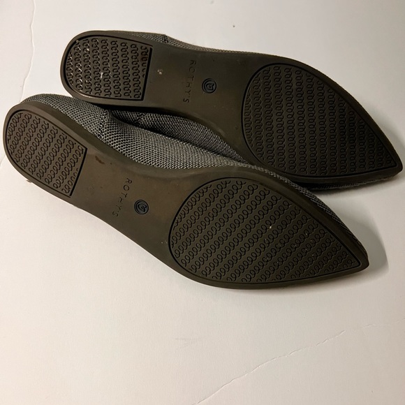 Rothy’s pointed toe gray flats size 8 - Picture 6 of 6